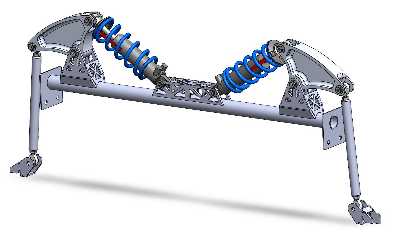 Mazdaspeed 3 custom rear suspension design for motorsports