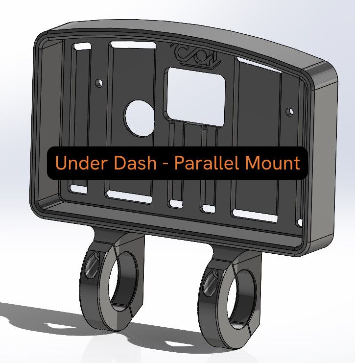 MoTeC C127 Dash Mount - Cage Mounted