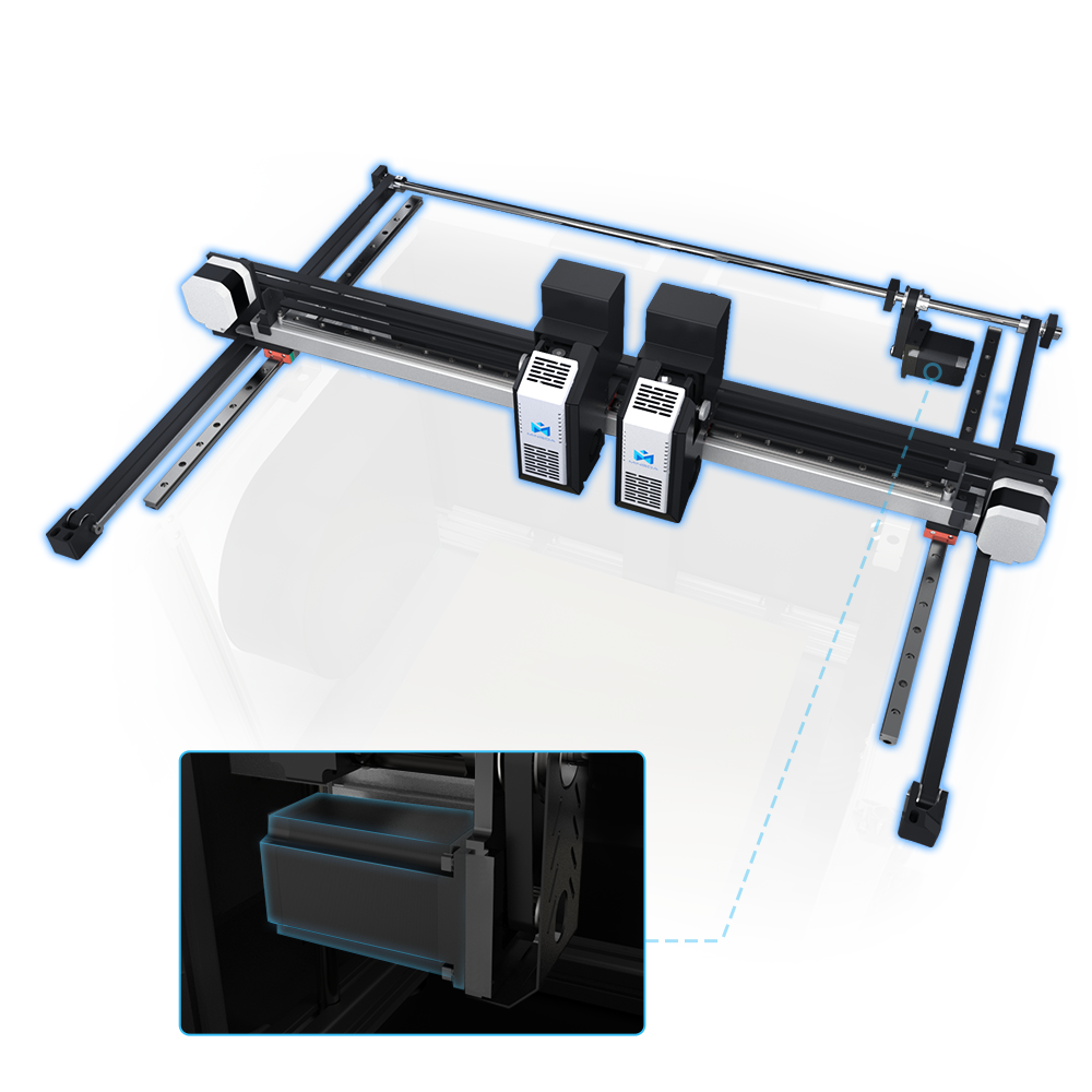 Mingda MD-400D IDEX Large Format 3D Printer