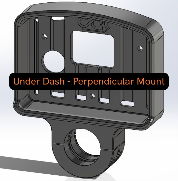 MoTeC C125 Dash Mount - Cage Mounted