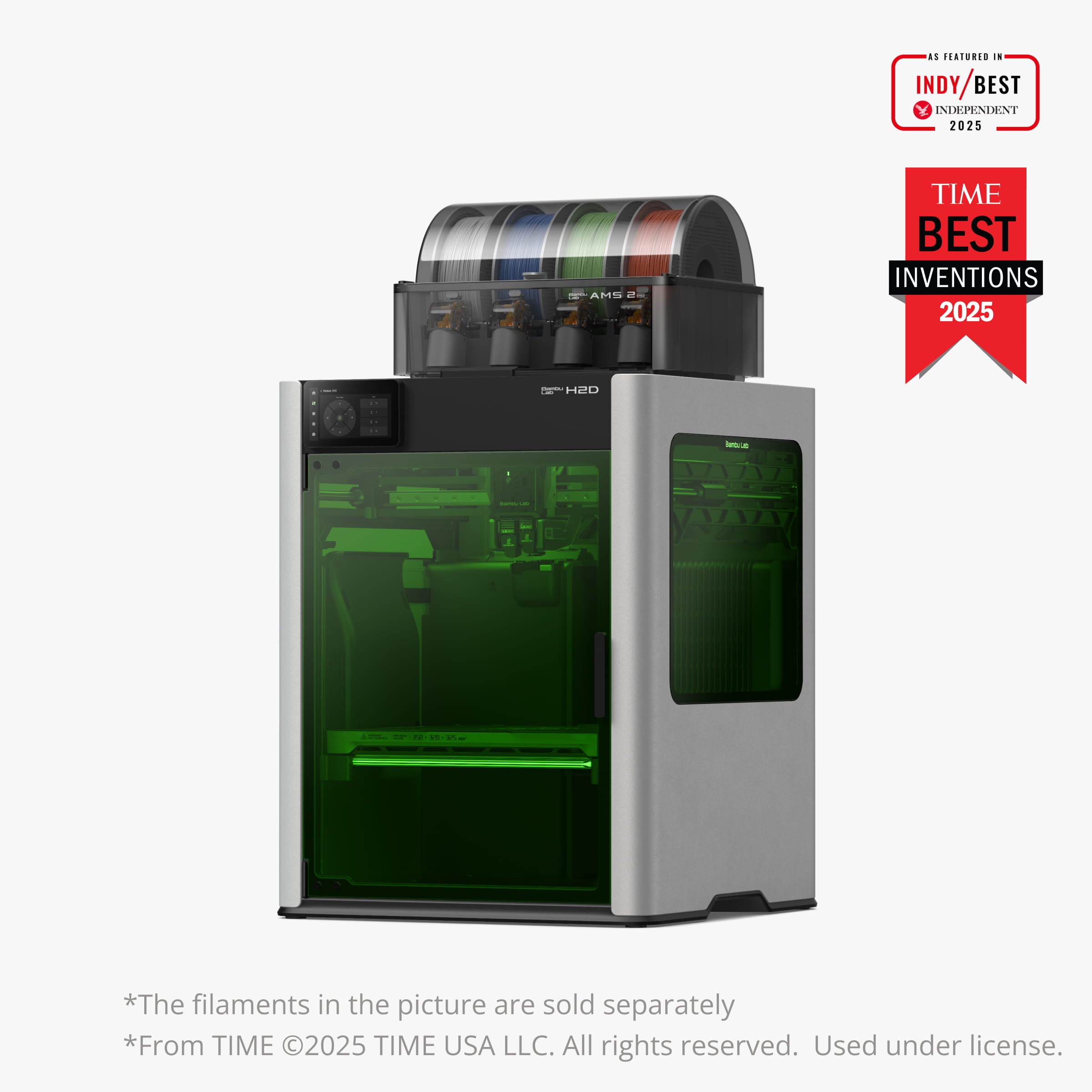 Bambu Labs H2D 3D Printer – Contrive Mechanical Design LLC