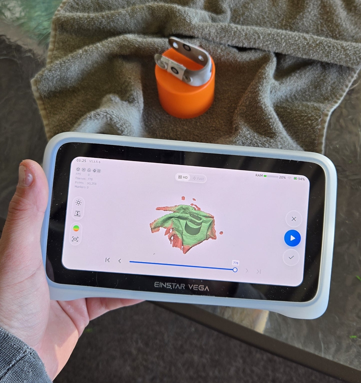 Einstar Vega - Wireless 3D Scanner