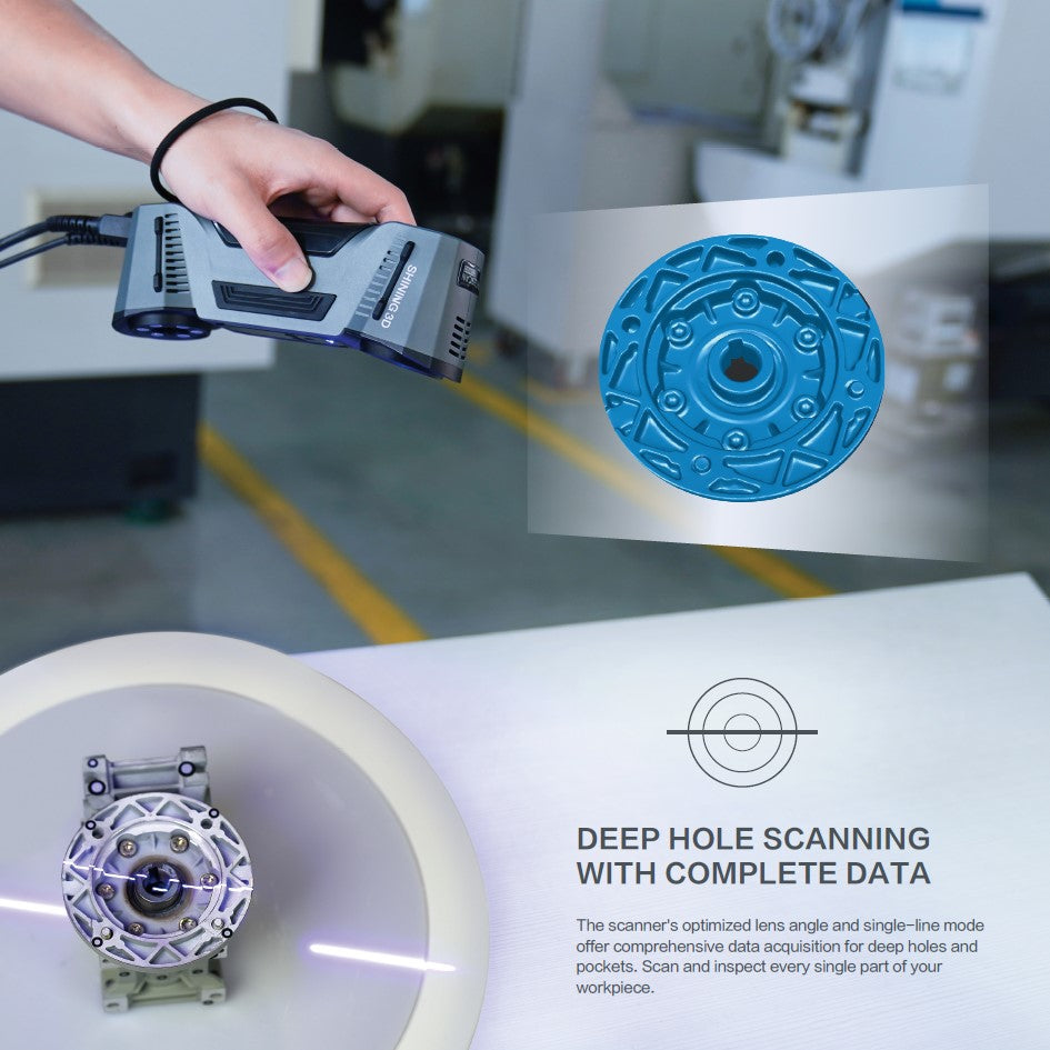 Freescan Combo+ - Metrology Grade 3D Scanner