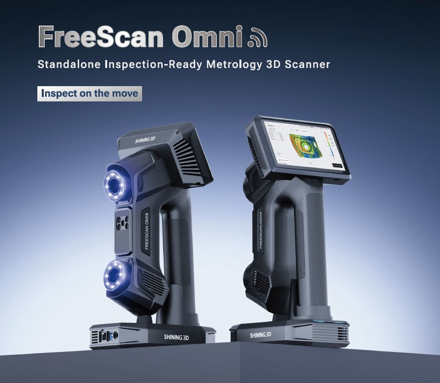 Freescan Omni - Wireless Metrology Grade 3D Scanner