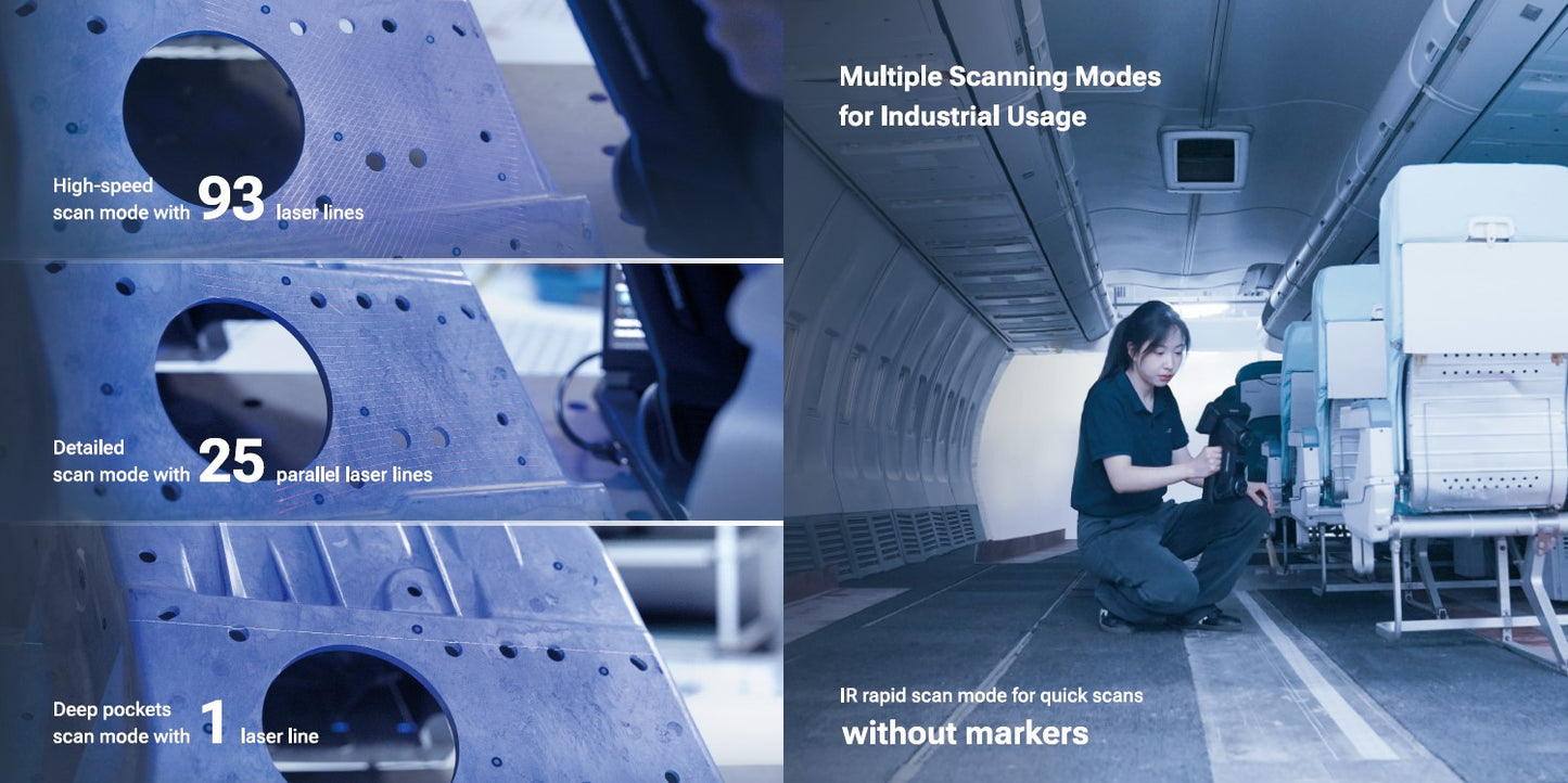 Freescan Omni - Wireless Metrology Grade 3D Scanner