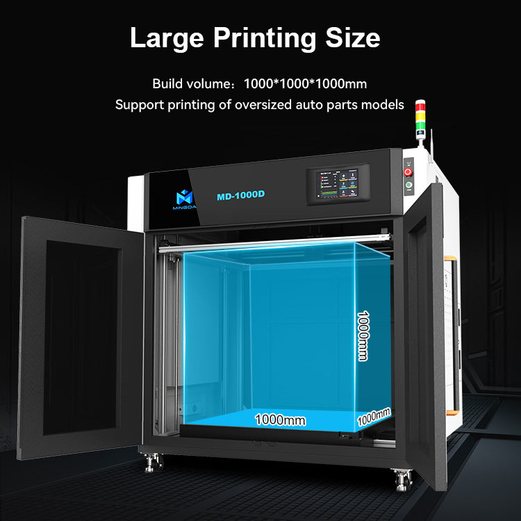 Mingda MD-1000D Dual Extrusion Extra-Large Format 3D Printer