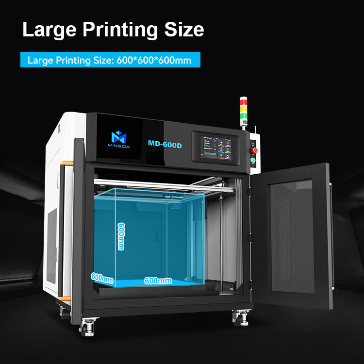 Mingda MD-600D Dual Extrusion Large Format 3D Printer